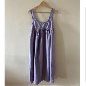 asos poplin maxi dress